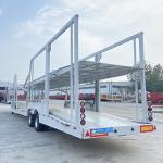 2 Axles Double Deck 6-8 Cars Carrier Truck Trailer Car Transport Semi-Trailer