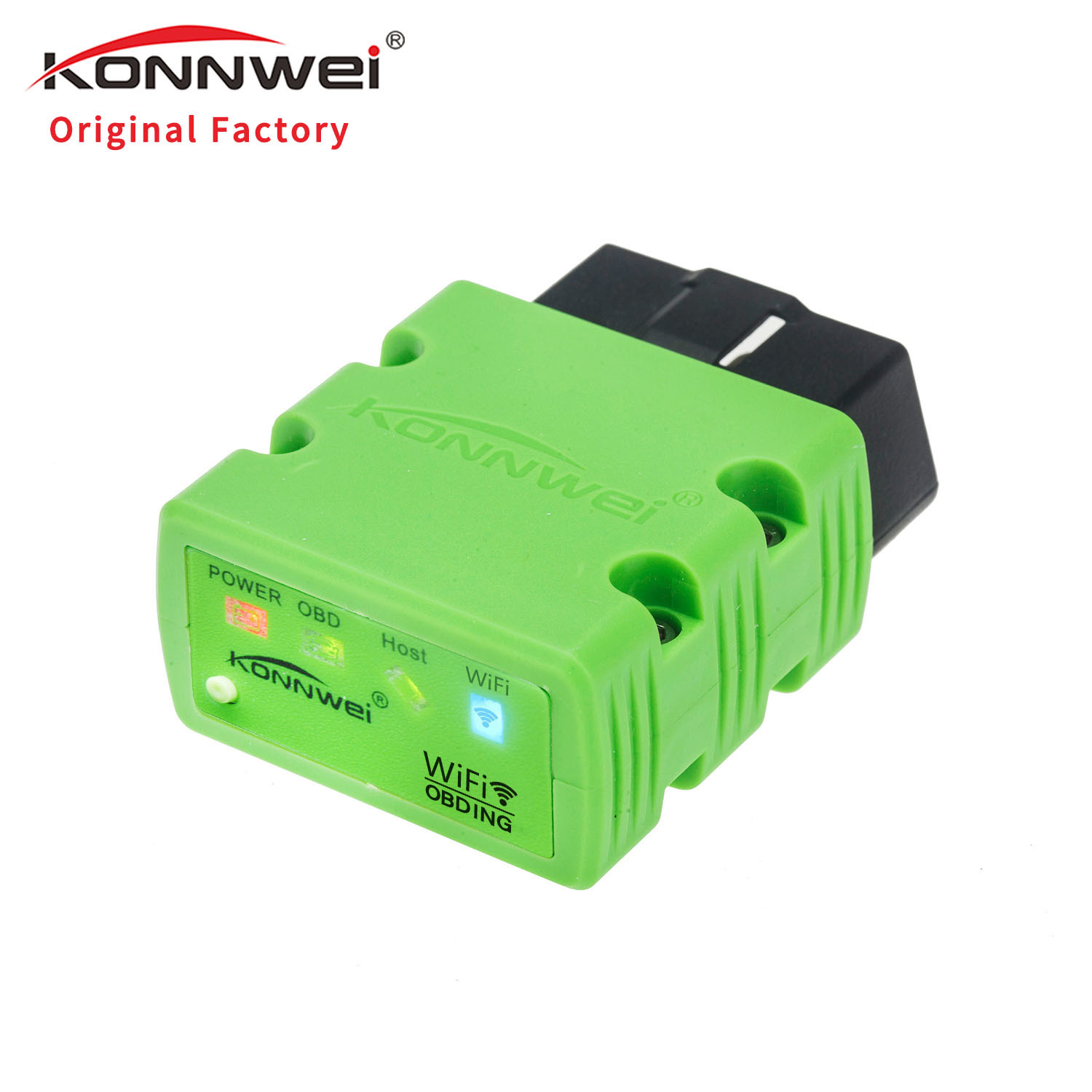 1 Year Warranty Iphone Automotive Scan Tool KONNWEI KW902 Wifi Obd2 Elm327 ABS Housing