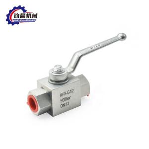 Quality Zweiwege-Dreiwege-Hochdruck-Kugelhahn der Serie KHB-G1/2 for Normal Temperature Media wholesale