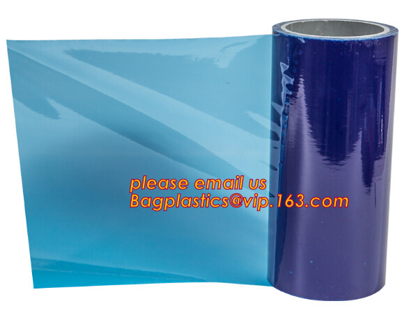 clear tint window car glass film for Auto Security protective film roll,Ultra clear PET film, acrylic coated pet film, P