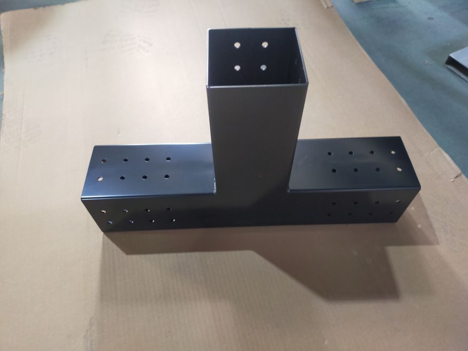 6" x 6" Wood works Pergola Brackets, 3-Way Right Angle Corner Brackets,