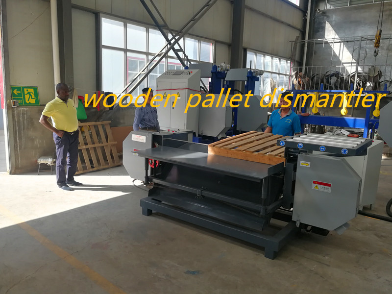 Wood Pallet Dismantling Nail Cutting Machine, Cheap price Pallet Dismantler Machine