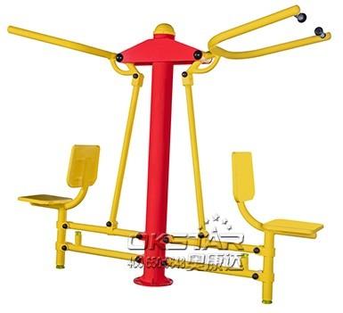 Outdoor Fitness Equipments-ST Garden Exercise Equipment Outdoor Pull Chair For