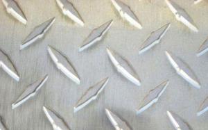 8x4 Aluminium Chequered Sheet , Aluminium Tread Plate Sheet Custom Size Pattern