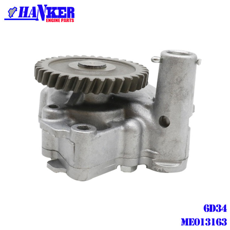 ME013163 6D34 6D34T Engine Parts Oil Pump For Mitsubishi Japanese Engine Parts