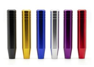 Quality ISO Automobile Car Modified Parts 18cm Colorful Aluminum Alloy Gear Shift Knob wholesale