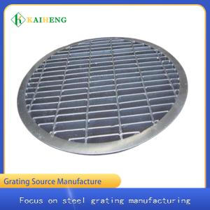 Quality OEM Round Galvanised White Metal Grid Steel Grating wholesale