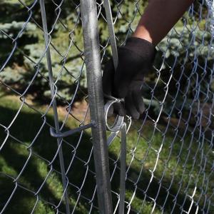 Quality 9 Gauge 2 Inch Chain Link Fence With Fittings Green Color wholesale