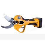 Finger protection and LED electric battery powered portable pruning shears 4.0CM