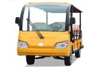 Mini Electric Tourist Bus With Four Wheels Hydraulic Braking System