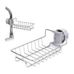 Detachable Faucet Sink Sponge Storage Holders Racks Bolt Inserting Type