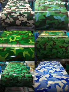 Quality Camouflage Prepainted Aluminium Coil High Hardness For Wall Concealing Decoration wholesale