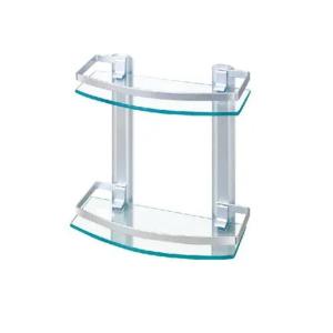 Quality Customized Glass Bath Shelf 3mm-15mm Glass Wall Shelf For Bathroom wholesale