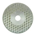 High Cutting Speed Double Electroplated Diamond Saw Blade for Customized Stone