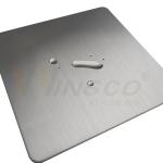 Silver Color Hairline Stainless Steel Sheet Brushed Finished Grade 201 304 316