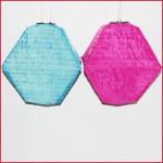 Solar LED Nylon Lantern Diamond
