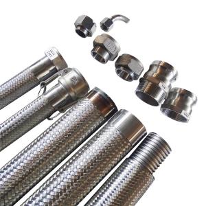 Quality Petroleum 304 Stainless Steel Flexible Hose Custom 3-12mm Thickness wholesale