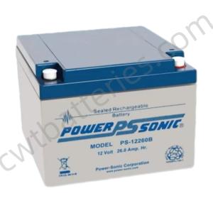 Quality 12V 26Ah SLA Vrla Sealed Rechargeable Batteries SONIC PS-12260B PS wholesale