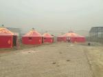 Family Mongolian Yurt Tent With Mold - Proofing Wooden Frame Structure