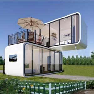Quality 6m Apple Capsule House Cabin Container Galvanized Steel Structure wholesale