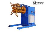 FX-E Roll Forming Equipment Single Head Sheet Metal Decoiler Machine / Electric