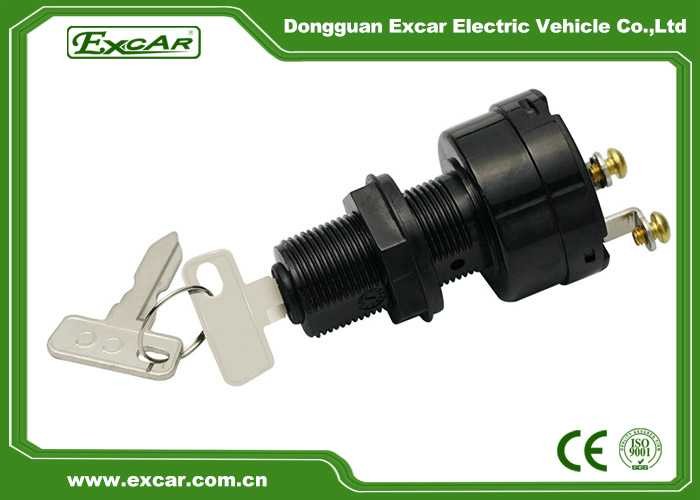 Golf Cart Starter Switch Key for Club Car DS 101826201, 36 Or 48 Volts for Electric Golf Cart 1996-Up Ignition Key Switc