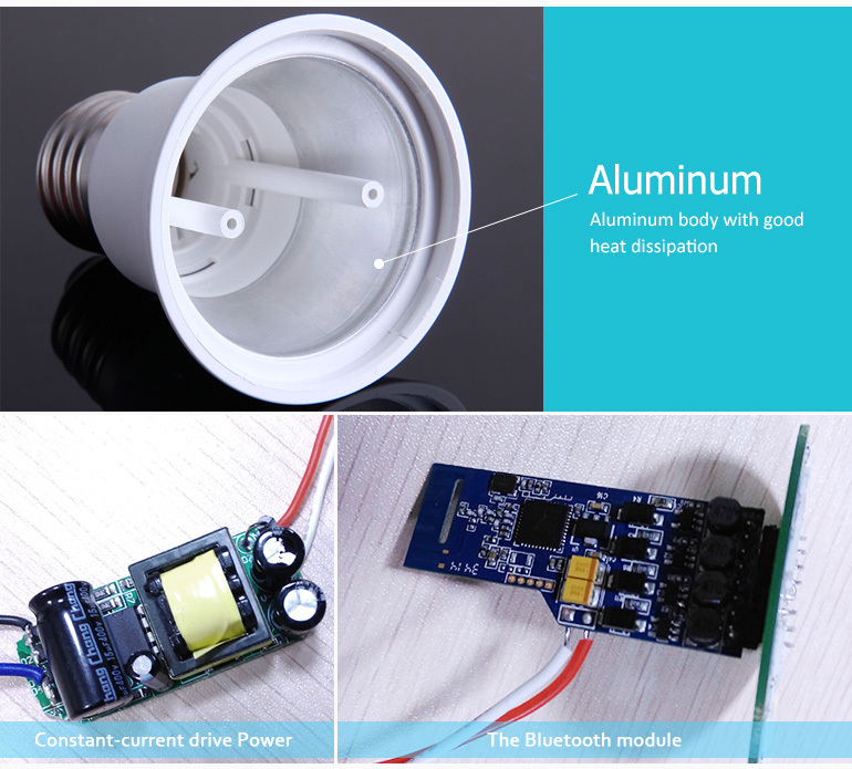 12w dimmable bluetooth smart led bulbs wholesale