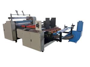 Quality Variable Frequency Touch Screen Flute Laminator Machine Adjust Speed wholesale