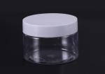 120ml Clear PET Face Cream Jars Neck Size 51mm Modern Cosmetic Packaging