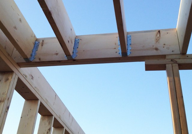 45x180 Hot Dip Galvanized Steel Joist Hangers for Wooden Frame ISO9001 2008 Certified
