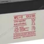YUASA NP2.1-12 UPS Battery 12V 2.1AH Industrial VRLA Batteries Maintenance Free