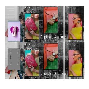 Quality Indoor Advertising LED Poster Screen Store P3 LED Advertising Poster Ceiling Display wholesale