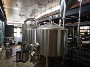Quality 15BBL Beer Brewing Equipment Two SS304 Vessels In Brewhouse wholesale