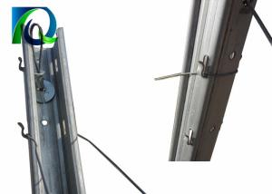 Quality Eco Friendly Vineyard Fence Posts / Orchard Post With Accessories Weather Resistance wholesale