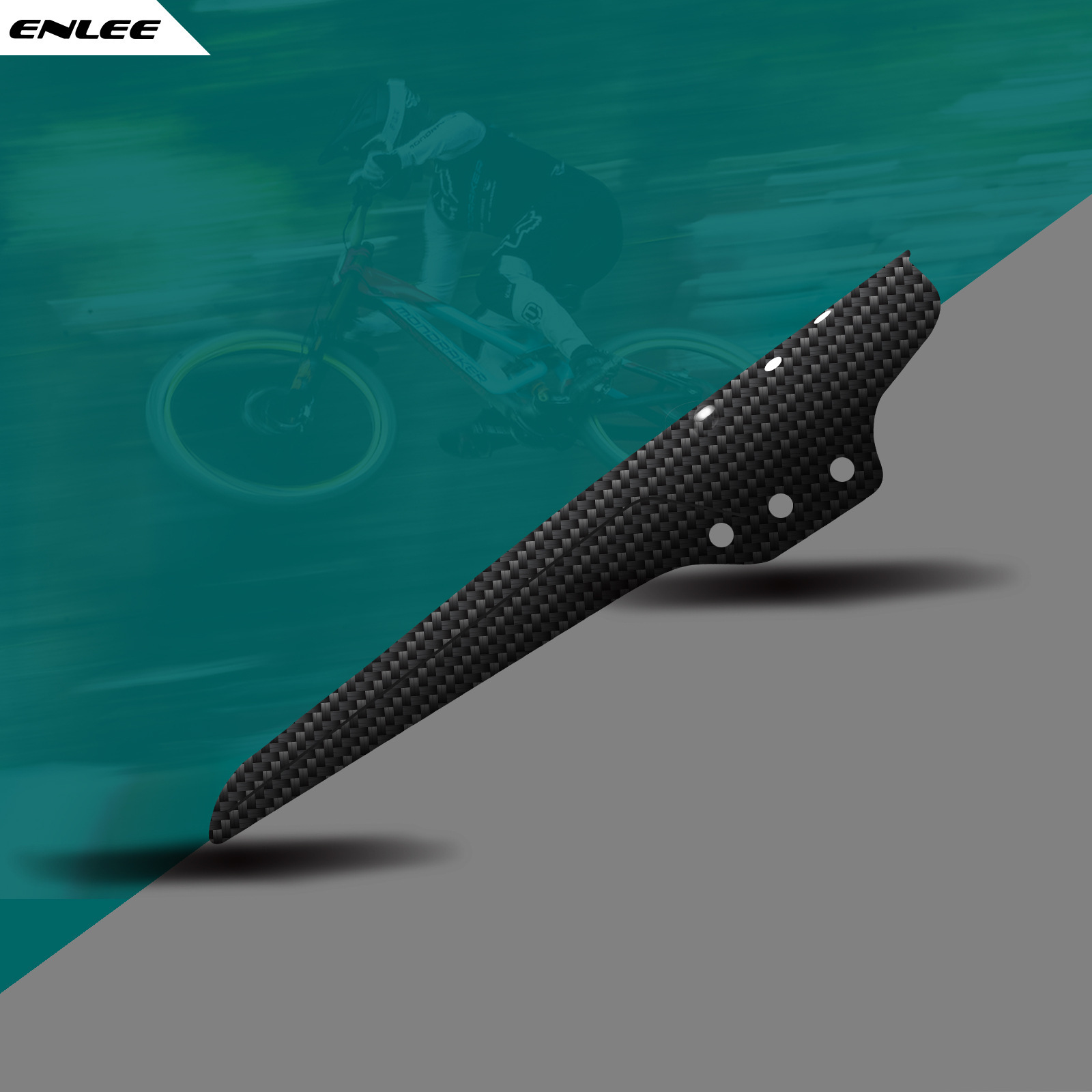 272mmx156mm Bike And Cycle Accessories , PP5 Mountain Bike Fender 38g