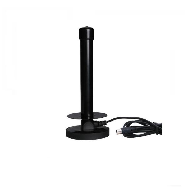 F male IEC connector Black ABS Inoor Durable HDTV and FM Antenna Design Energy