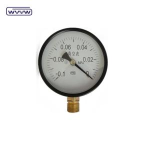 Quality 100mm Vacuum Pressure Gauge Manometer Bottom Mount 1 Year Warranty wholesale