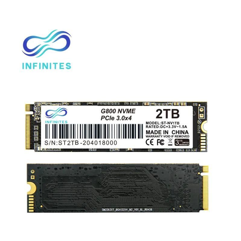 Infinites128GB 256GB 512GB 1tb 2tb 4tb M2 Nvme 2280 Pcie3.0 Hard Disk Solid State Drives SSD V800 128GB