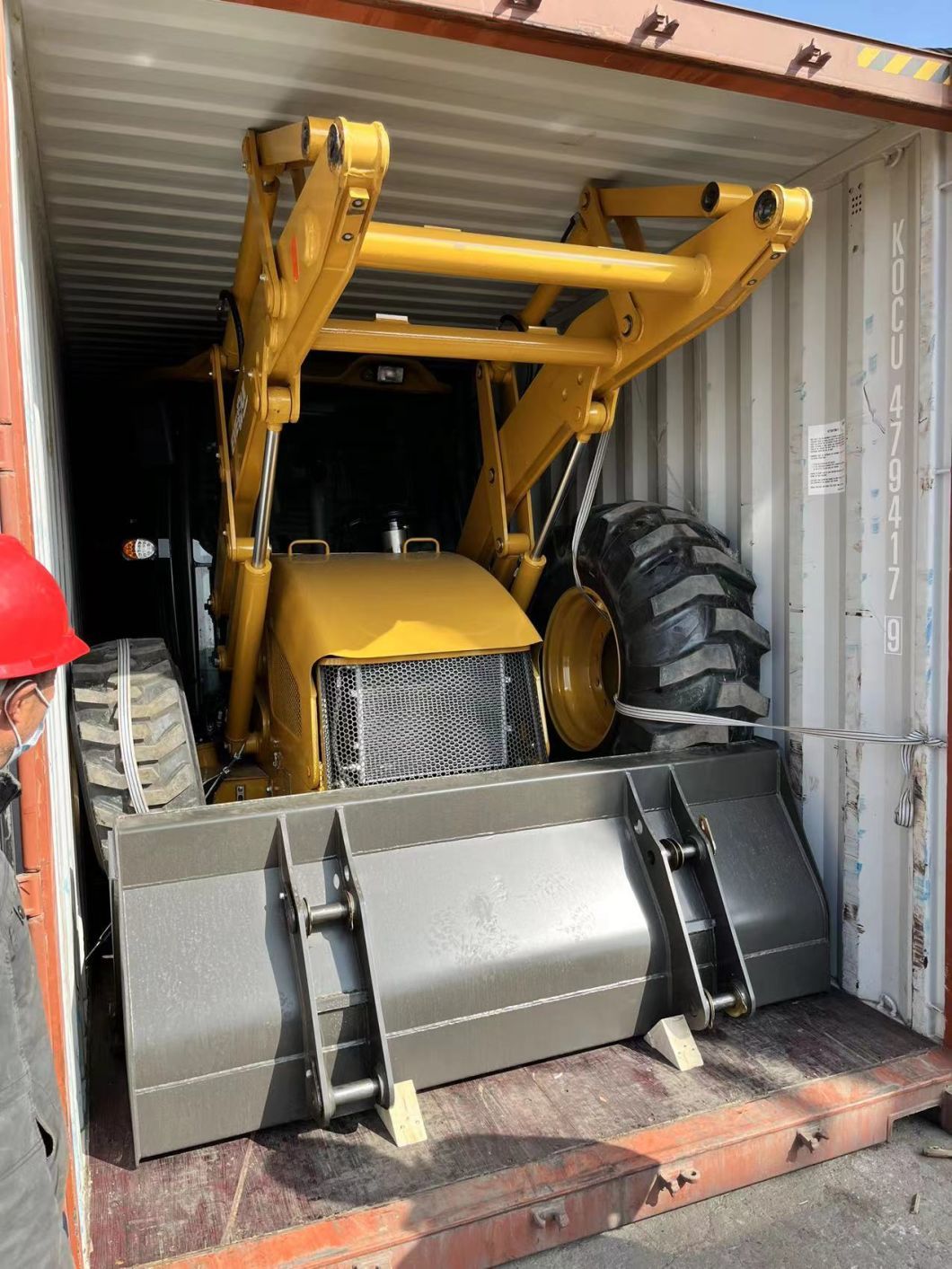 Front End Loader Backhoe 4X4 2.5 Ton Mini Payloader Joystick Tractor Mini Retroexcavadora Back Hoe Loader Excavator