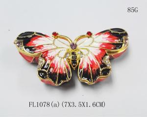 Quality Hot Sell Butterfly Decorative Jewelry Gift Boxes wholesale