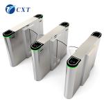 Office 300 People/Min Flap Gate Barrier Automatic Systems Turnstiles