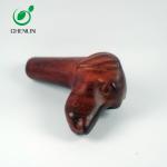 OEM Hand Carved Wooden Walking Stick For Old Person Wear Resistant