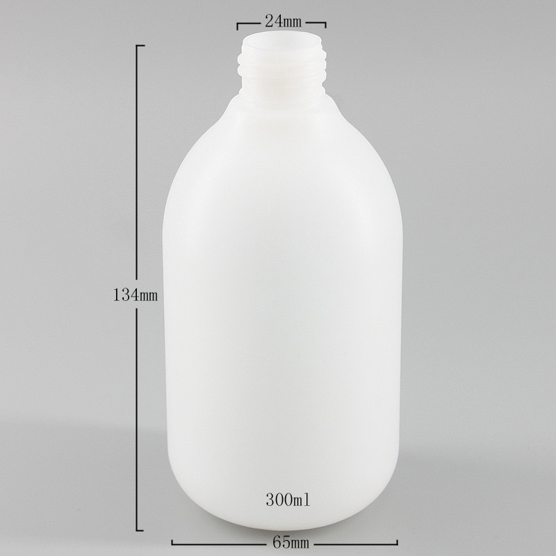 300ml White Translucent Plastic Cosmetic Spray Bottles