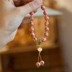 Wholesale Ceramic Jewelry New Fashion Flower Glaze Beads Bracelet Multicolor