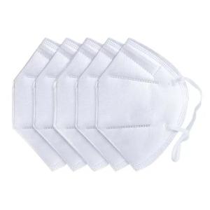 Quality Damp Proof N95 Particulate Mask , Solid Arc Smooth Breathing Hospital Respirator Mask wholesale