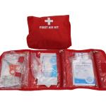 Gauze Medical Tape Bandages Promotional Portable First Aid Bag Kit 2 Inch 1/2