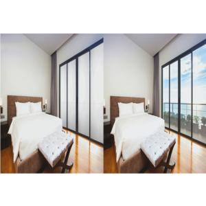 Quality Dynamic Privacy Bedroom Tempered PDLC Privacy Glass Remote Control PDLC Polymer Dispersed Liquid Crystal Glass For Construction wholesale