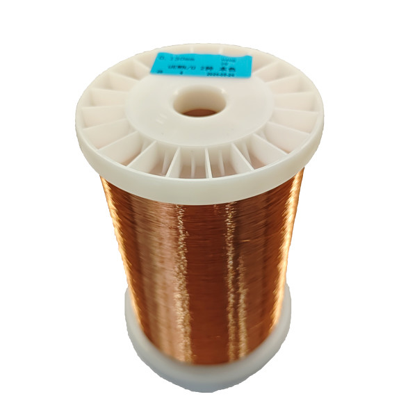 UEWN Heavy Overcoat Polyamide Enameled Copper Winding Wire Thermal Class 130 AWG 46-10
