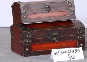 Quality S26x12.5 Polished 1kg Rustic Storage Trunk wholesale