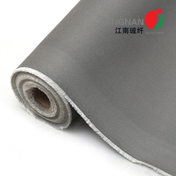 666 C SS Stainless Steel Wire Reinforced Fire Resistant Fiberglass Fabric For